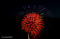 Bear Mt   & Haverstraw  Fireworks 2014