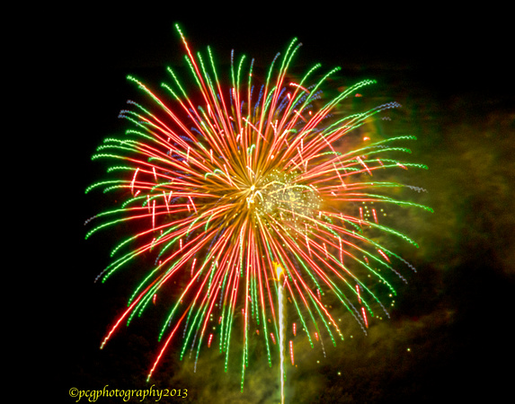 Bear Mt Fireworks 2013