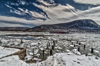 Icy Hudson River