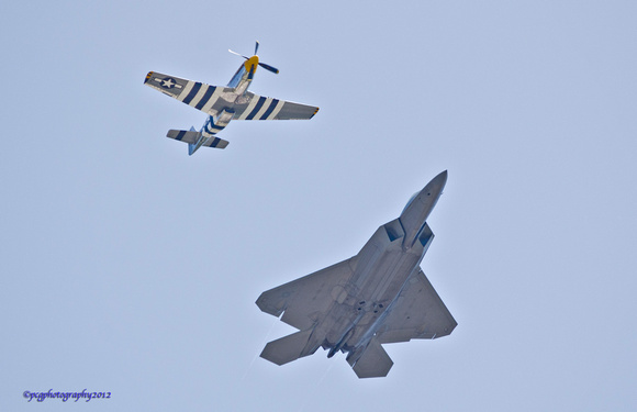 "F-22 Raptor at Jones Beach Airshow"