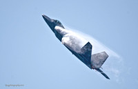 "F-22 Raptor at Jones Beach Airshow"