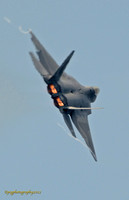 "F-22 Afterburners at Jones Beach Airshow"