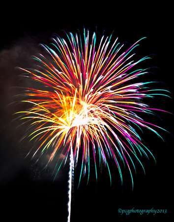 Bear Mt Fireworks 2013